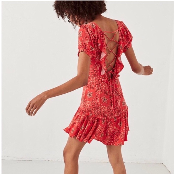 spell celestial mini dress